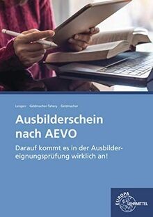 Ausbilderschein nach aevo - ausbilderschein,