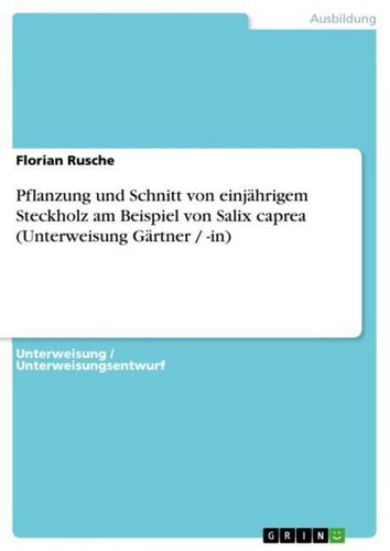 Pflanzung und schnitt von - und,