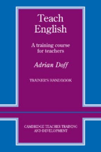 Teach english trainer - teach, trainer's